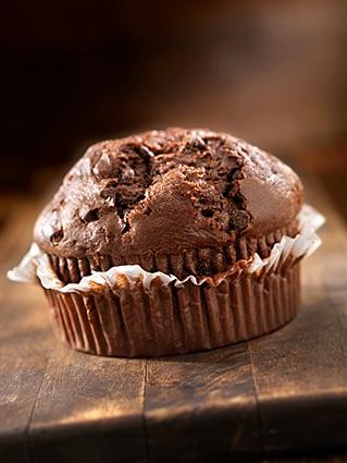 Muffins de chocolate sin gluten