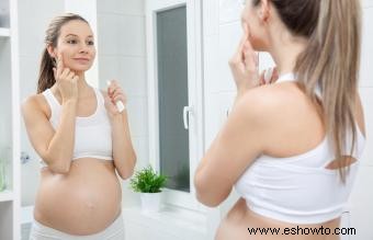 11 maneras de deshacerse del acné durante el embarazo de forma segura