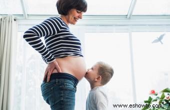 Consejos para comprar jeans altos de maternidad