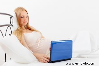 Aumento de la descarga de moco cervical en el embarazo temprano