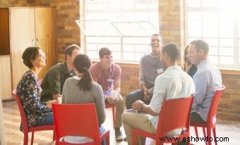 Actividades de terapia grupal para adultos