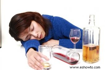 Daño cerebral por envenenamiento por alcohol 