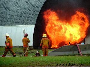 Capacitación de seguridad contra incendios basada en computadora