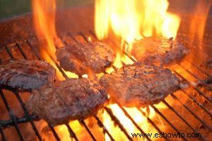 Seguridad al cocinar al aire libre