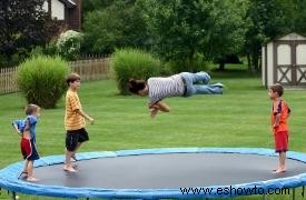 Consejos para la seguridad del trampolín