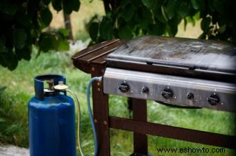 Seguridad de parrillas a gas