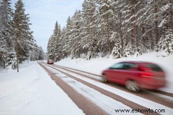 Consejos de seguridad para conducir en invierno