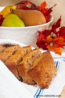 Recetas de pan de canela sin huevo para probar