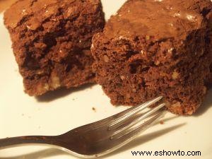 Cómo hornear brownies sin huevo que a cualquier goloso le encantará