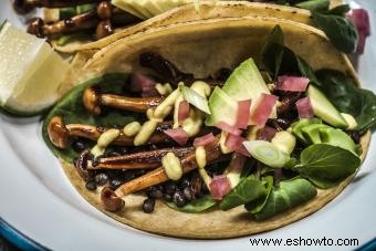 3 recetas de tacos veganos abundantes