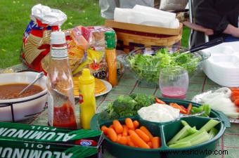 7 comidas vegetarianas de picnic para poner en la cesta