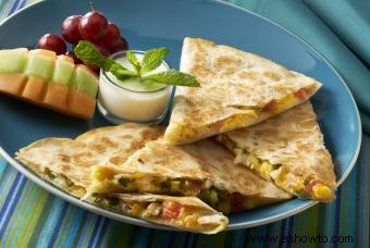 7 recetas vegetarianas de quesadillas (fáciles y saludables)