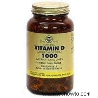 Tomar Solgar Vitamina D 1000 UI