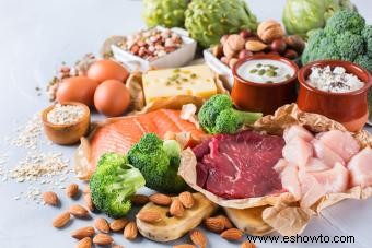 Tablas útiles de alimentos ricos en vitamina B