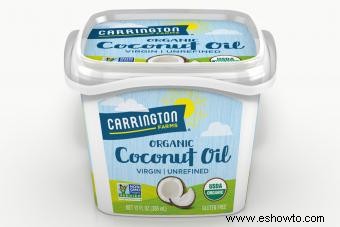 Aceite de coco de Carrington Farms