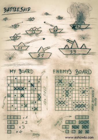 Uso de Battleship para jugar juegos matemáticos:educación a través de la diversión