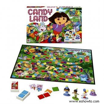 Nombres y personalidades de los personajes del juego Candy Land