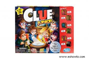 Instrucciones del juego Clue Jr.
