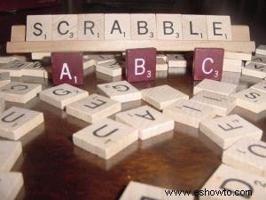 13 opciones de diccionario de Scrabble para elegir la palabra ganadora
