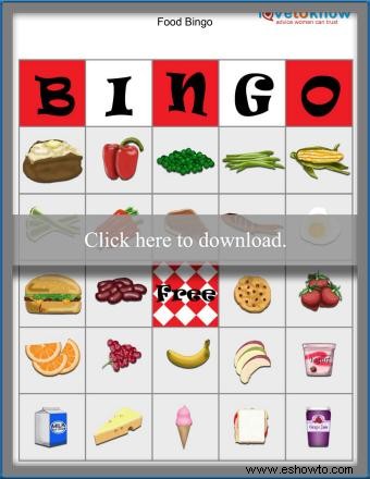 Plantillas de cartones de bingo para diferentes versiones del juego