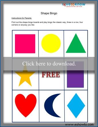 Plantillas de cartones de bingo para diferentes versiones del juego
