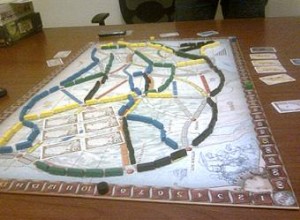 Juego de mesa Ticket to Ride:En camino a la configuración y el juego