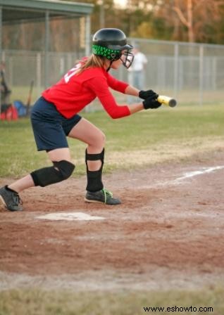 Saludos de softball femenino