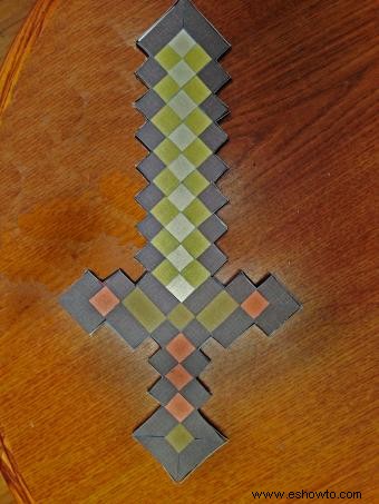 3 proyectos de artesanía en papel temáticos de Minecraft