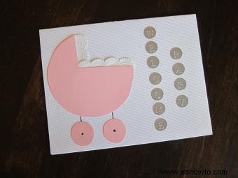 Creación de tarjetas para Baby Shower