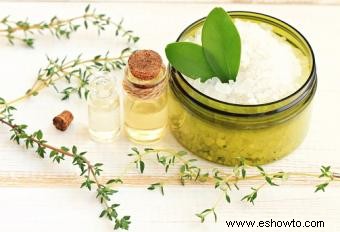 Recetas de sal de baño caseras