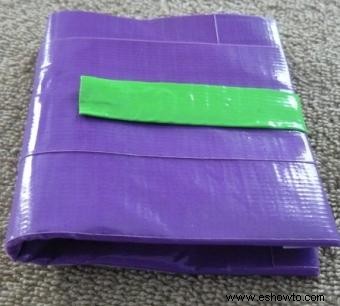 Cómo hacer una billetera de cinta adhesiva