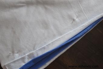 Cómo hacer un saco de dormir sin costuras para niños