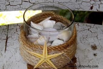 Artesanías de decoración al aire libre