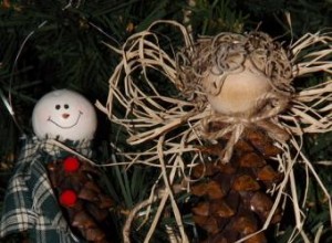 Adornos Navideños con Conos de Pino: Tutoriales Fáciles y Creativos para tu Árbol