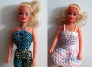 Patrones de ropa de Barbie de ganchillo gratis