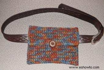 Instrucciones de crochet para riñonera gratis