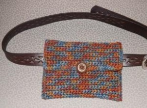 Patrón Gratis de Crochet para Riñonera: Fácil y Personalizable para Principiantes