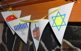 Artesanía de Hanukkah para niños