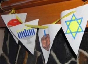 Artesanía de Hanukkah para niños