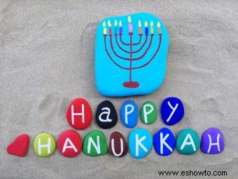 Artesanía de Hanukkah para niños