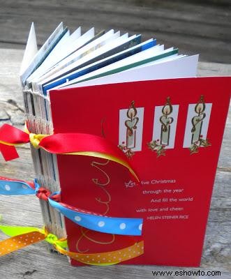 Manualidades para tarjetas navideñas antiguas