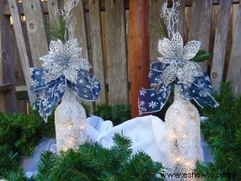 Artesanías para un bazar navideño