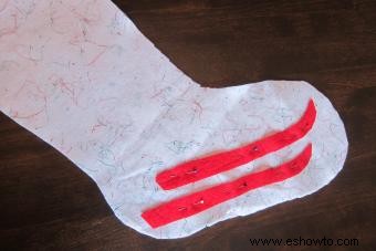 Patrones gratuitos de calcetín de Navidad