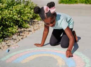 Recetas fáciles de tiza y pintura para aceras caseras: manualidades divertidas para niños