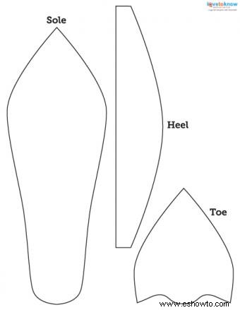 Cómo hacer una manualidad de zapatos de papel
