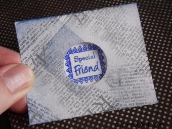 Ideas para tarjetas con estampado de goma