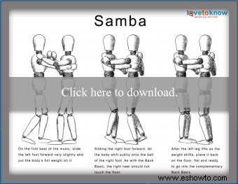 Pasos de baile y diagramas imprimibles