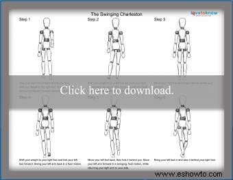 Pasos de baile y diagramas imprimibles