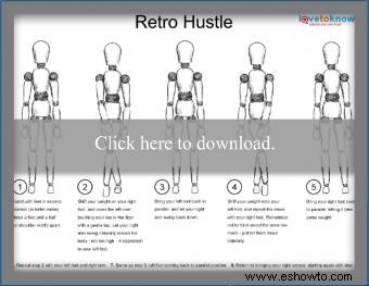 Pasos de baile y diagramas imprimibles