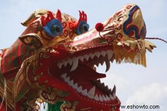 Danza del Dragón del Año Nuevo Chino